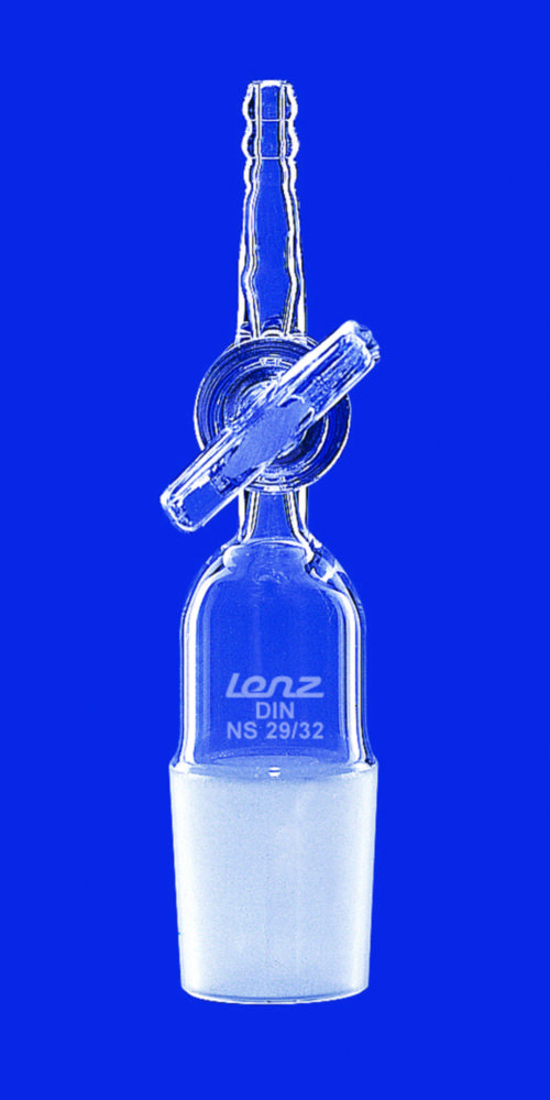 Übergangsstücke, gerade, mit NS-Hahn