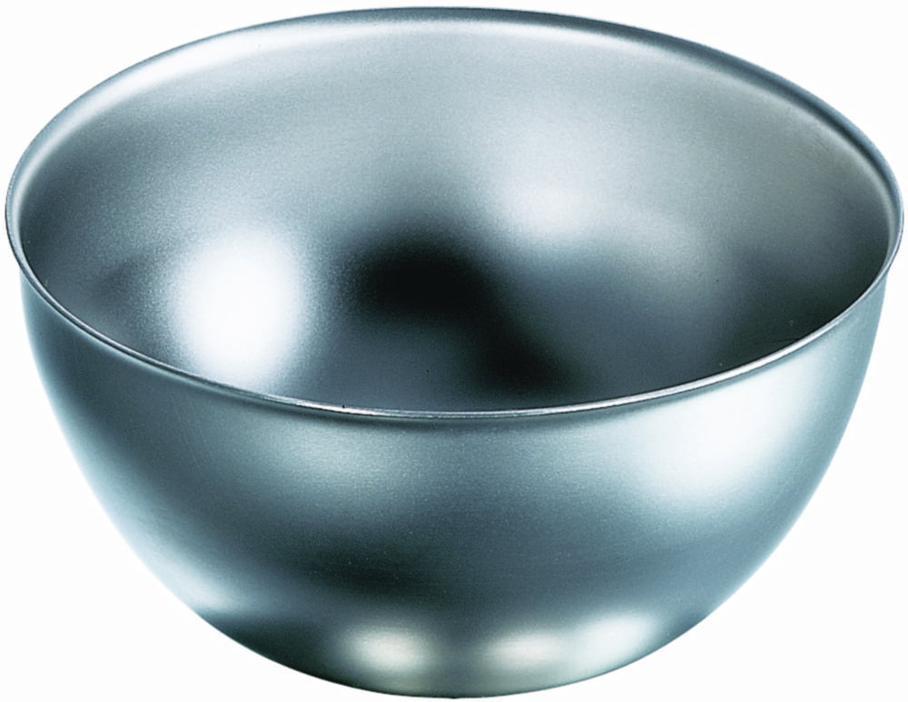 Abdampfschale 100 mm Ø, hoch, rostfreier Edelstahl