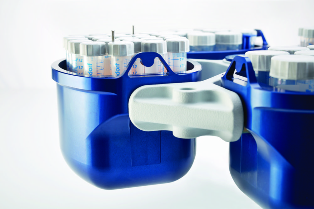 Ausschwingrotor S-4x500 für Zentrifuge 5910 Ri, inkl. Rechteckbecher, 4 x 500 ml