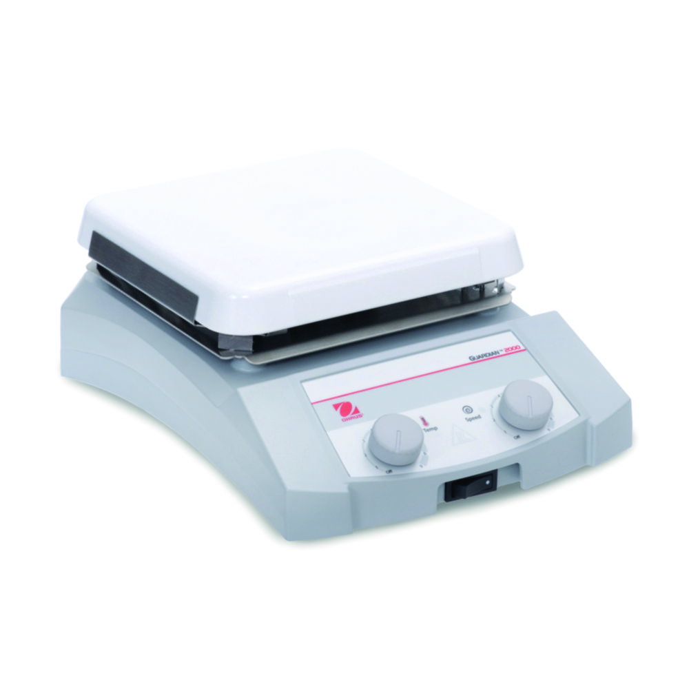 Magnetrührer mit Heizung Guardian™ 2000, mit quadratischer Deckplatte