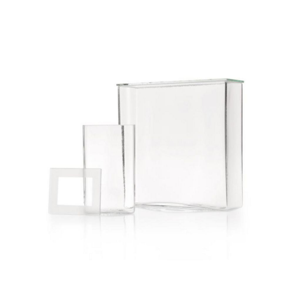 Präparatenkasten DURAN®, mit aufgeschliffener Glasplatte