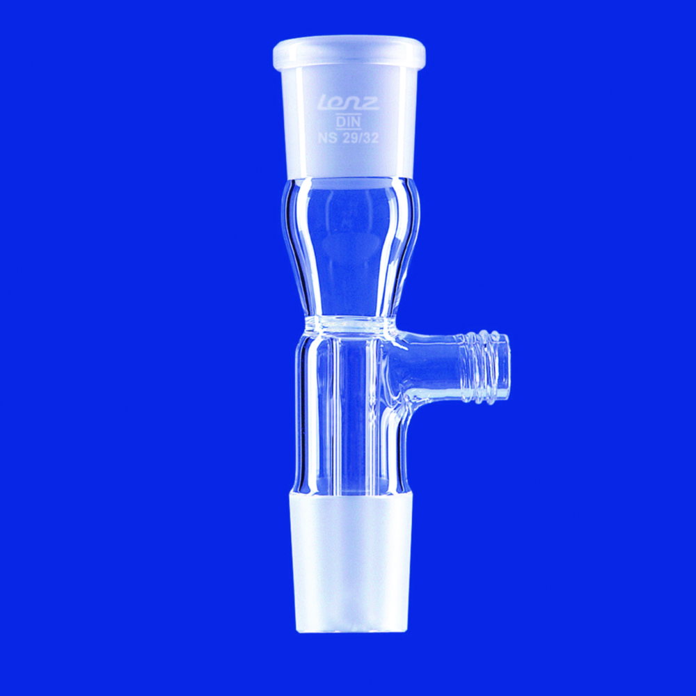 Vakuumvorstöße, mit Gewindeanschluss, DURAN®-Rohr, gerade