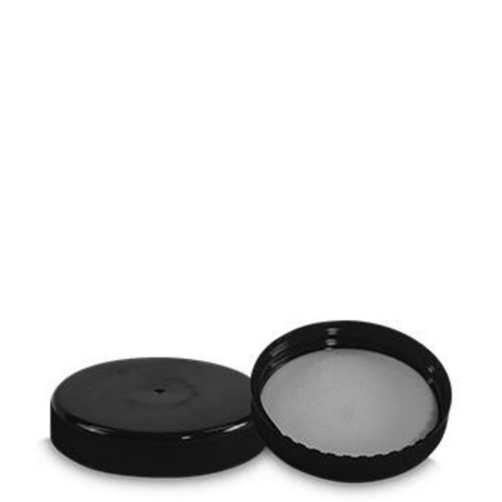 Schraubverschlüsse, PP, schwarz, Nr. 03 PE 1420V, PE-Schaumeinlage, für Gewinde 80, VE=380