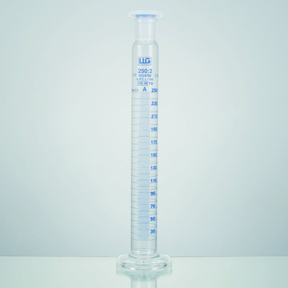 LLG-Mischzylinder, Borosilikatglas 3.3, hohe Form, Klasse A