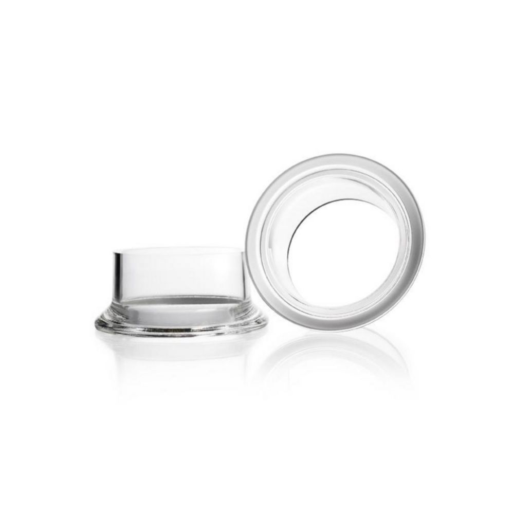 Planflansch geschliffen, DN 100 DURAN, mit Nut