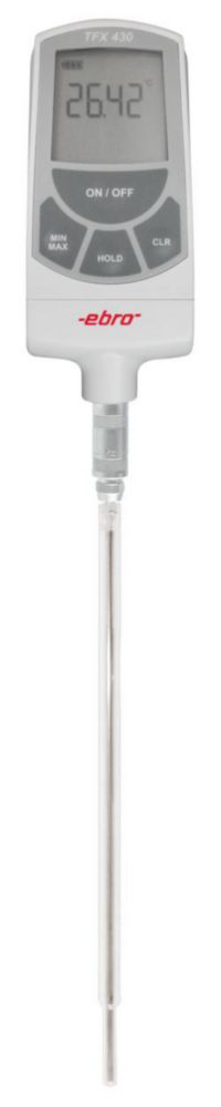 Präzisions-Thermometer TFX 430, mit Temperaturfühler TPX 330 | Typ: TFX 430, Temperatur: -100 ... 500 °C