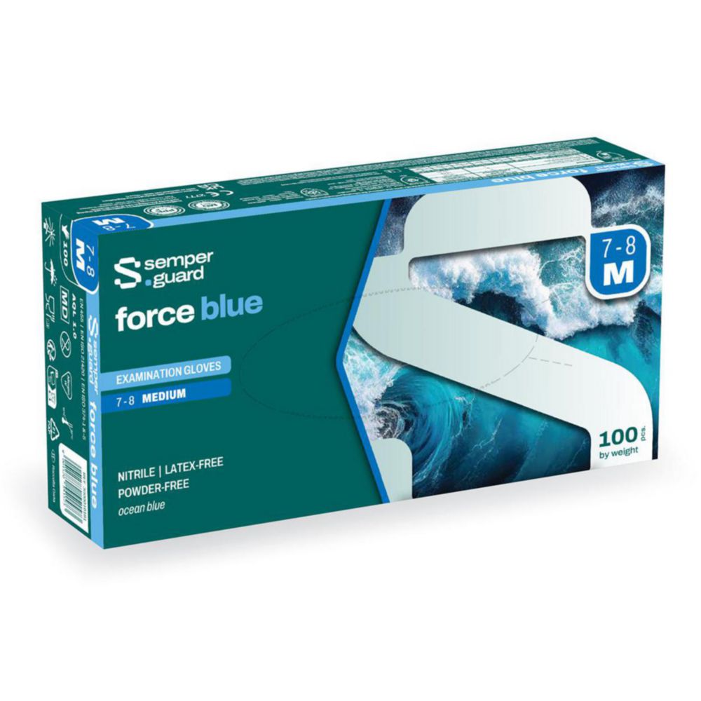 Einmalhandschuhe, Semperguard® Force Blue