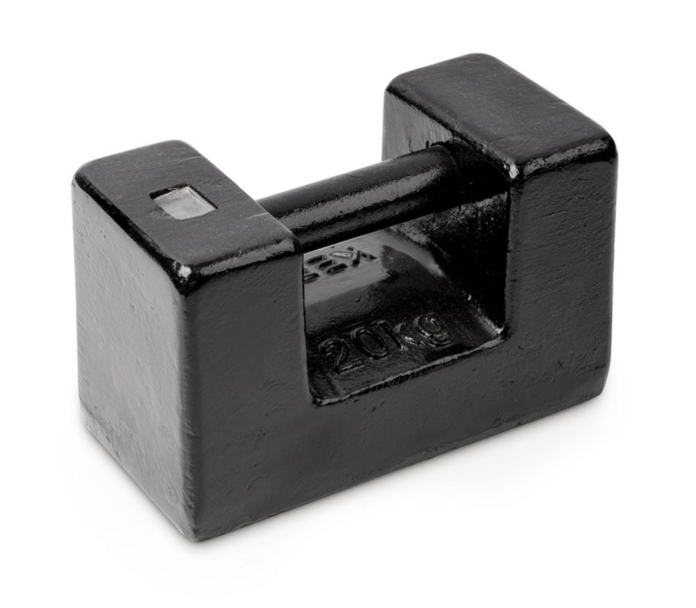 Blockgewicht M3, 20kg, Gußeisen