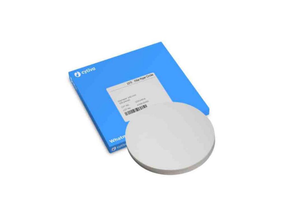 n.Abv.bei Cytiva n.m.l. Hartfiltrierpapier 1575, 185 mm qualitativ, langsam, naßfest