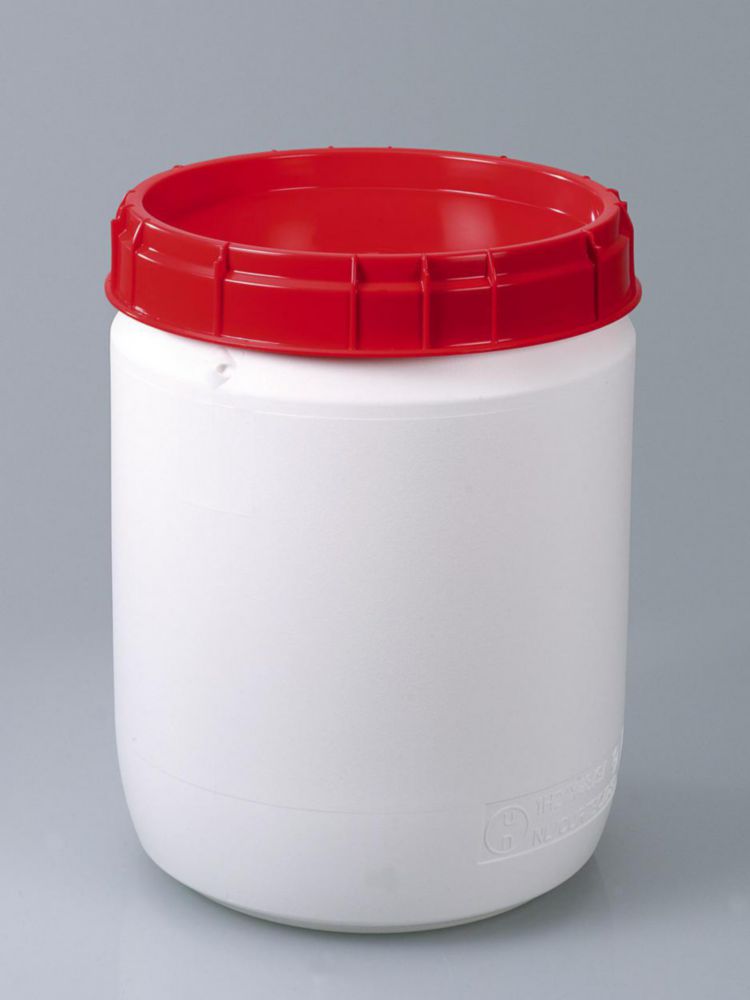 Weithalsfass 33,0 Ltr. HDPE Behälter D. 338mm. Öffnungs-D. 295mm, Höhe m.Verschluß 450mm