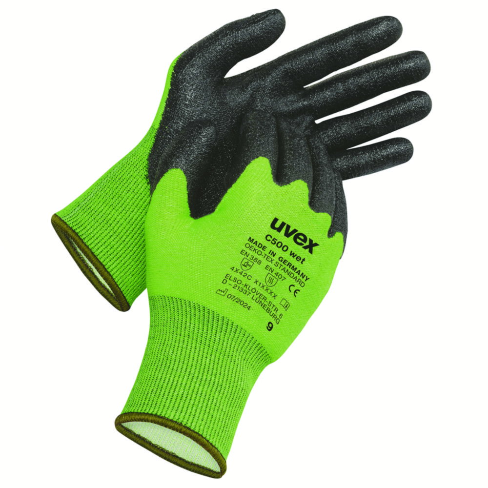 Schnittschutzhandschuh uvex C500 wet