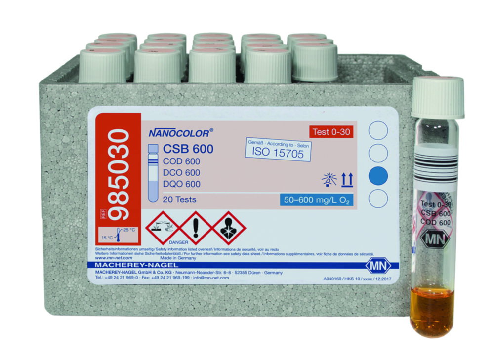 Rundküvettentests NANOCOLOR® CSB