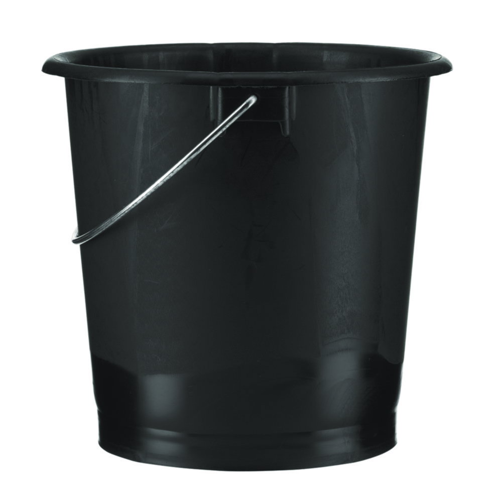 Eimer, LDPE, Serie 610/615, grau, ohne Ausguss