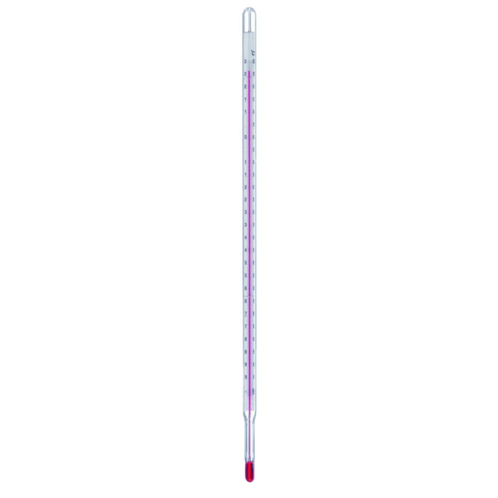 Präzisions-Laborthermometer, Einschlußform