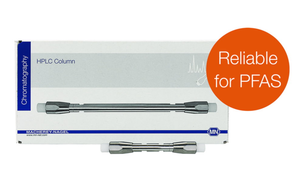 EC analytische HPLC-Säulen, NUCLEODUR PFAS Delay
