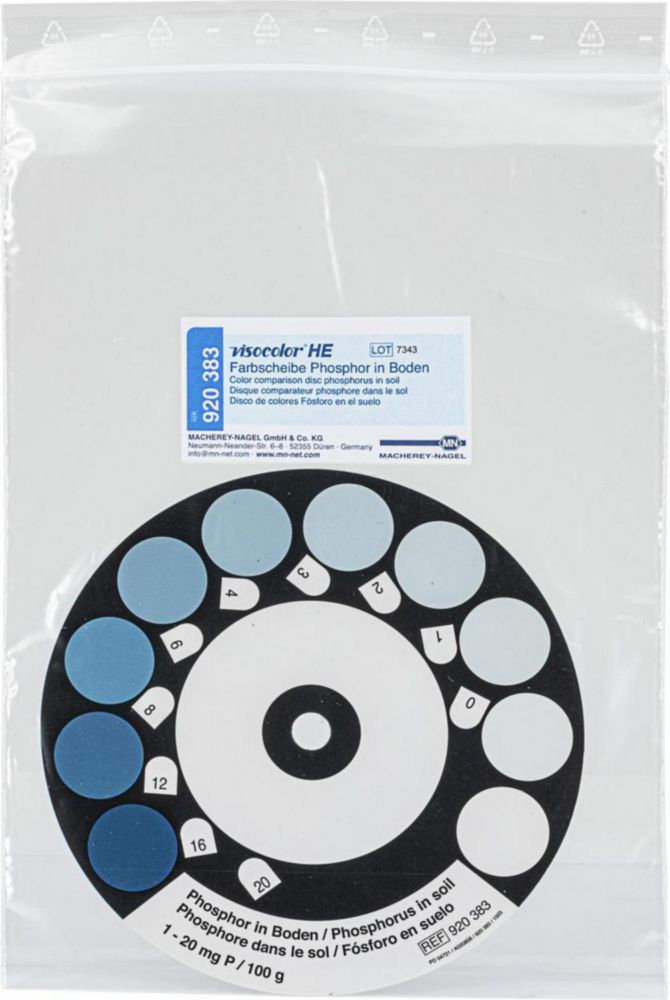 VISOCOLOR HE Farbscheibe Bodenkoffer Phosphor