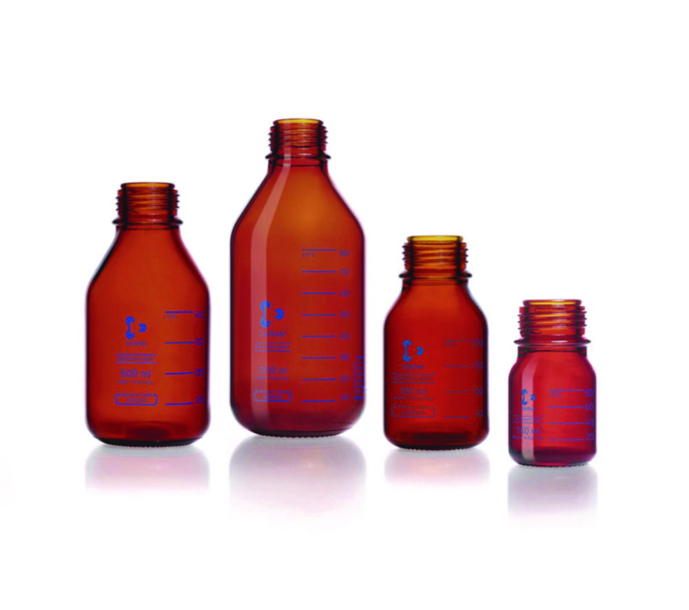 Laborflasche, druckfest, DURAN®, braun