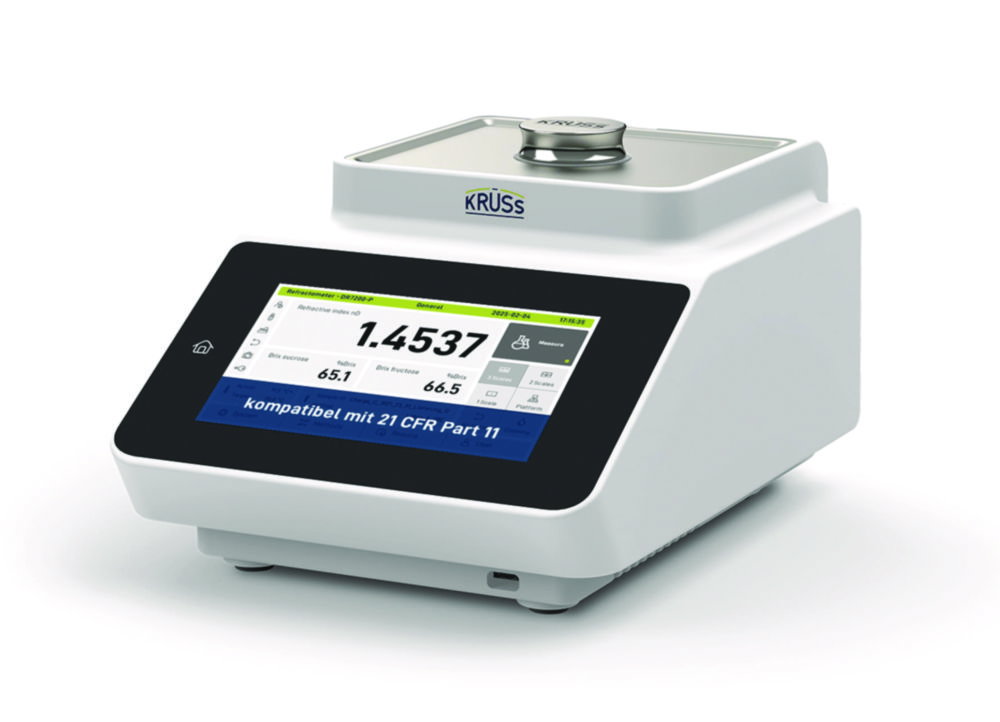 Digitale Refraktometer DR7000 Serie, mit Audit Trail Funktion