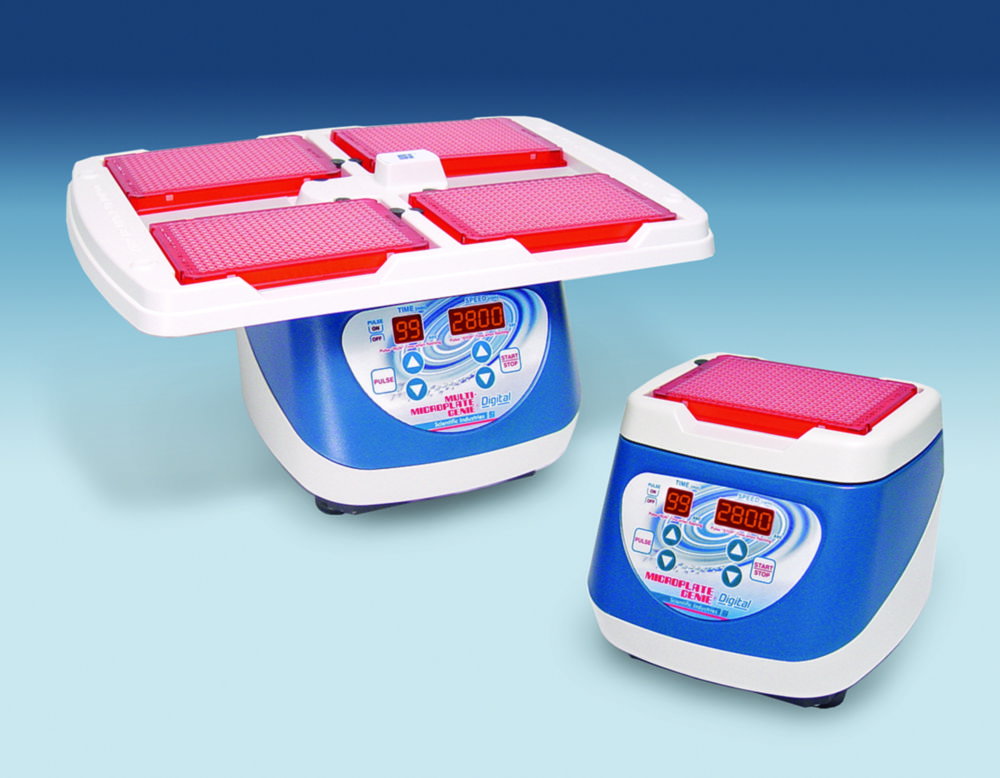 Mikrotiterplattenschüttler MicroPlate Genie® Digital Pulse | Typ: MicroPlate Genie® Digital Pulse, Bewegungsart: kreisend, Schüttelhub: 1 mm