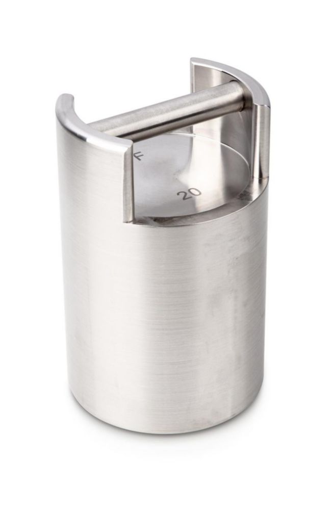 Prüfgewicht F2, 20kg, Edelstahl