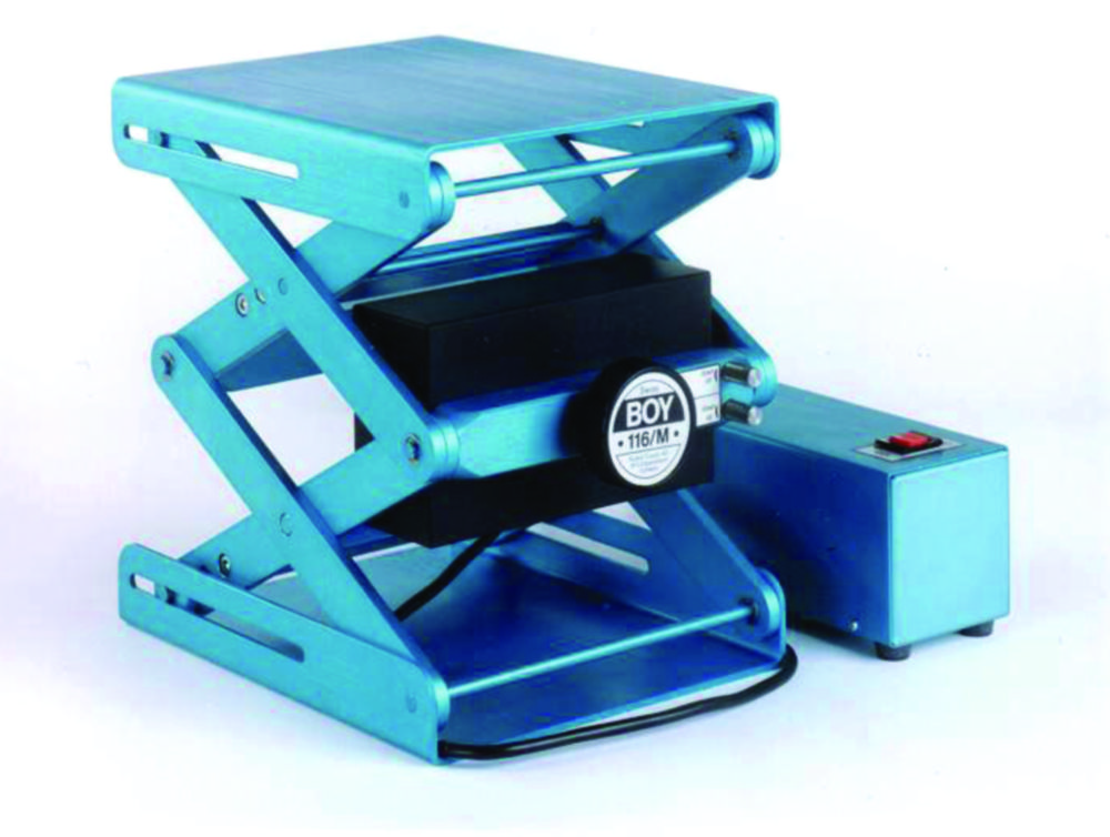 Hebebühne SWISS BOY 116 MS mit Motor, Aluminium eloxiert