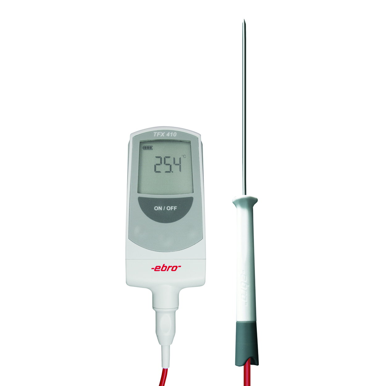 Labor-Thermometer Set TFX 410-1, mit Temperaturfühler TPX 400