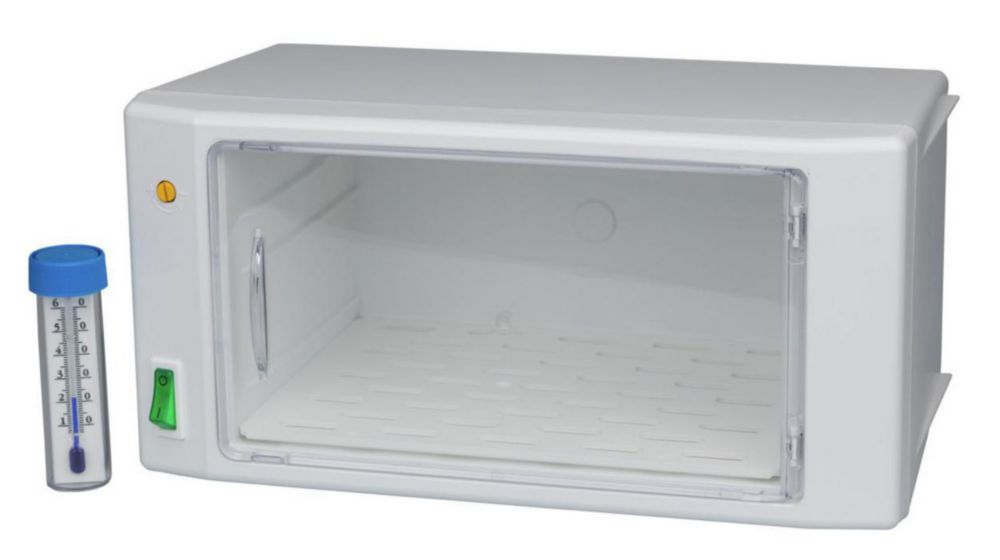 BioFix Mini-Inkubator "Cultura" für Hygiene Schnelltest für Zapfanlagen inkl. Thermometer und Reagenzglasgestell