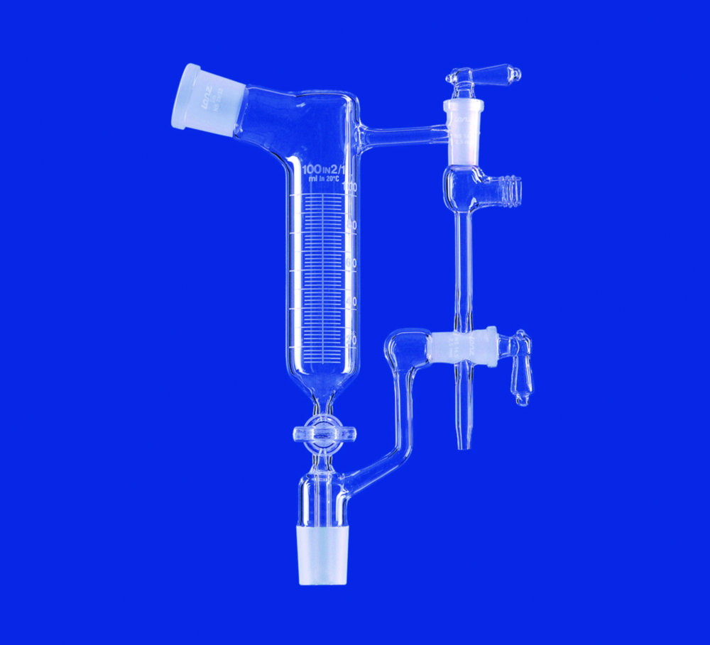 Destilliervorlagen nach Anschütz-Thiele, schräg, DURAN®-Rohr