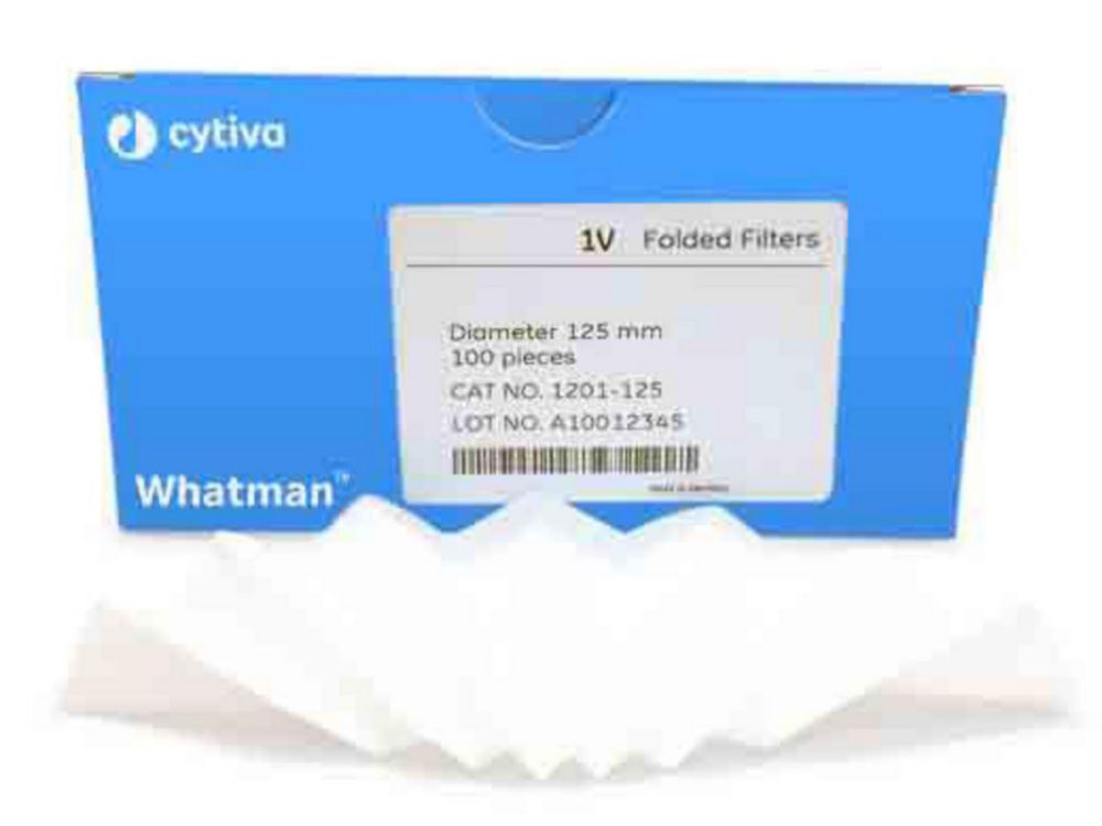 Faltenfilter, Sorte 1V, rund 15cm VE=100
