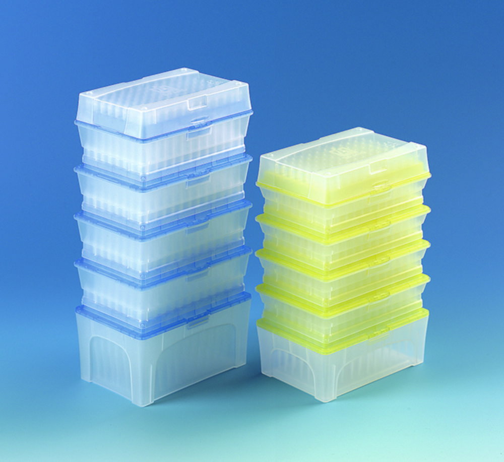 Pipettenspitzen palettiert im TipStack™, steril, BIO-CERT®