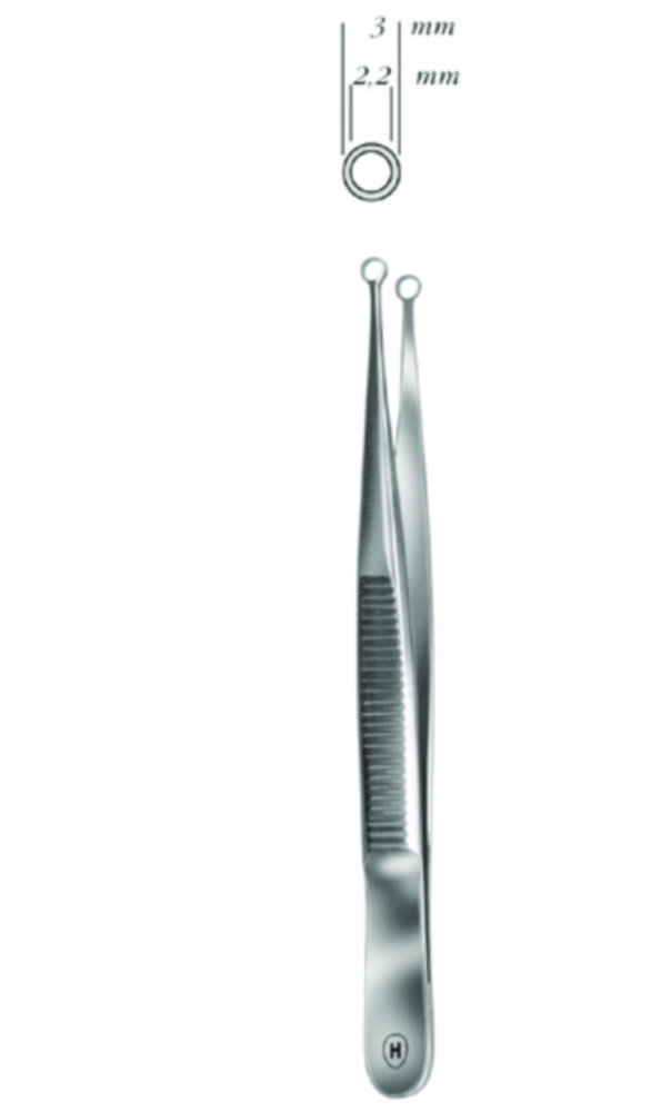Pinzetten, Ø 3 mm