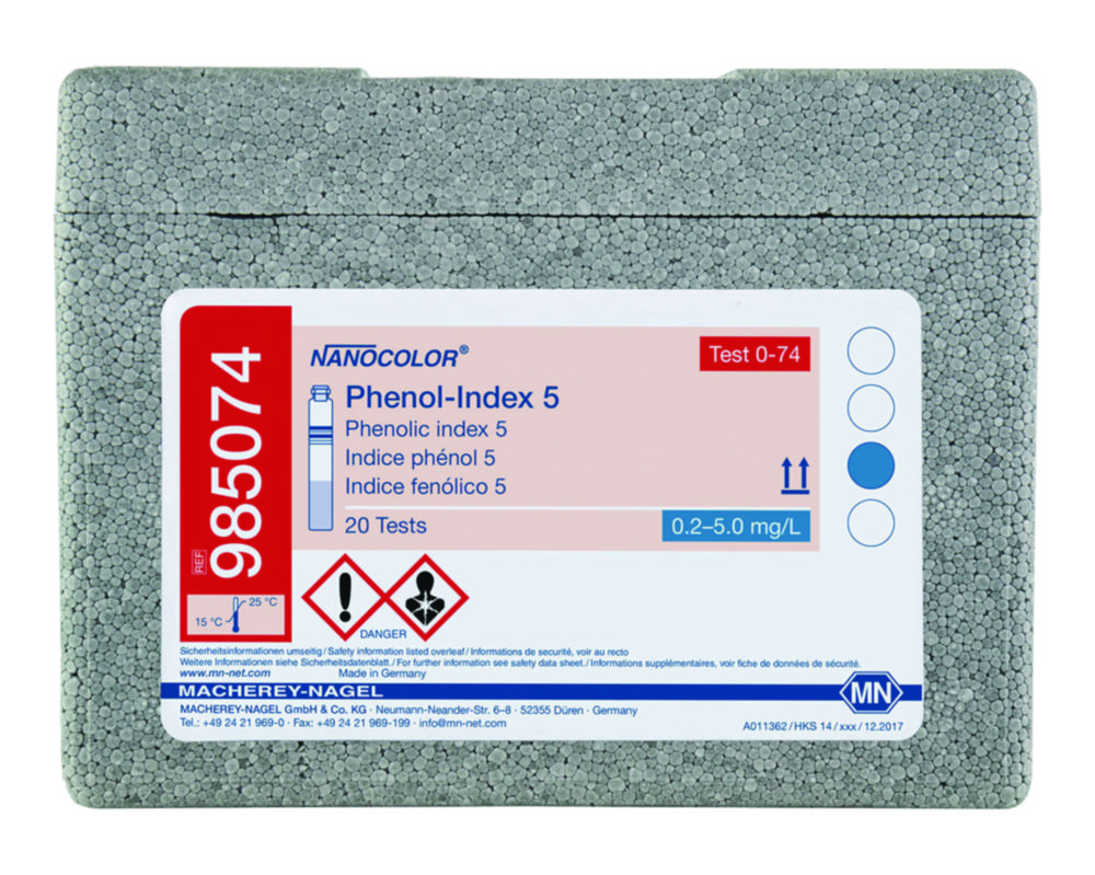 Rundküvettentests NANOCOLOR® Phenol