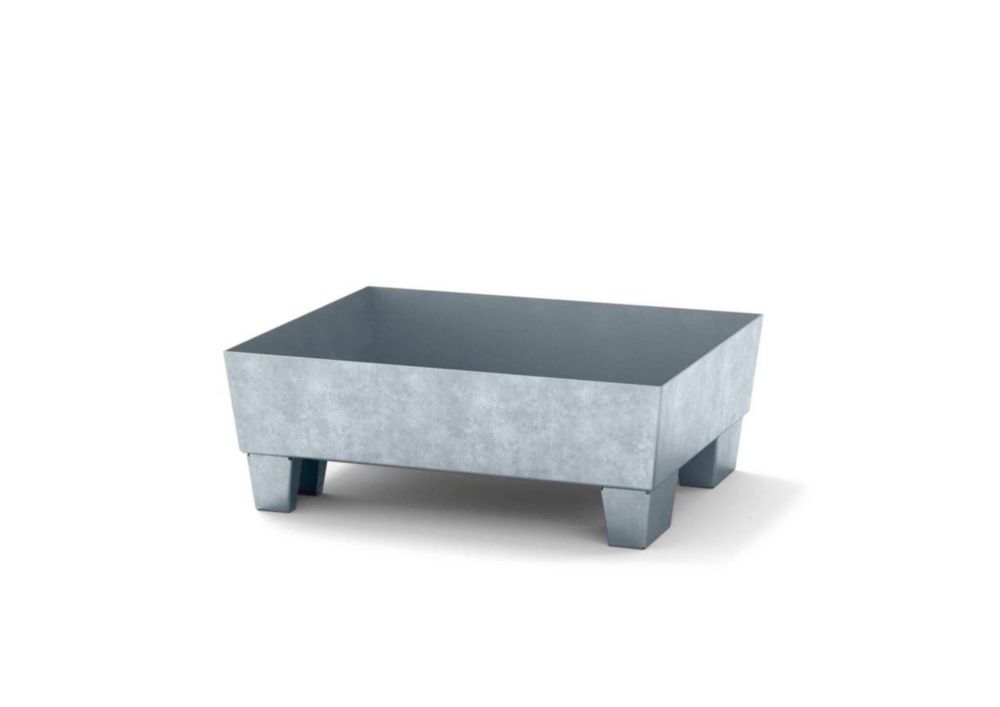 Auffangwanne 635x785x278mm Stahl verzinkt