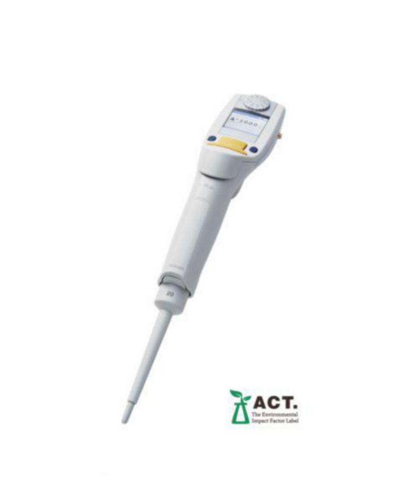 Xplorer® plus 1-Kanal-Pipette variabel 10-200 µL, gelb