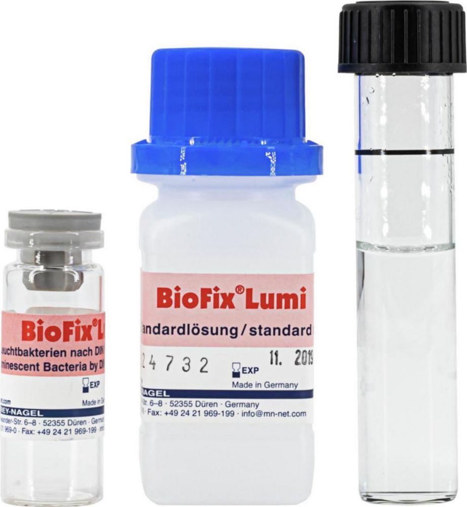 BioFix Lumi Leuchtbakterien DIN EN ISO 11348-2 -spezialverpackt in Kühlbeuteln Packung à 20 Röhrchen, 20 Bestimmungen