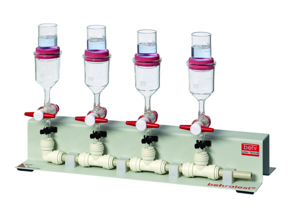 Filtrationseinheit für den Rohfaseraufschluss