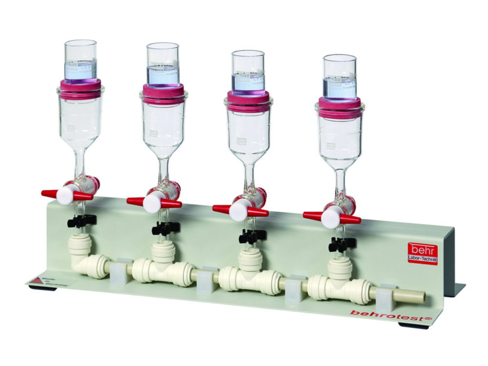 Filtrationseinheit für den Rohfaseraufschluss