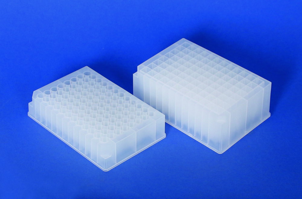 LLG-Deep-Well-Lagerungsplatten, 96-well, PP | Anzahl Wells: 96, Nennvolumen: 1.1 ml
