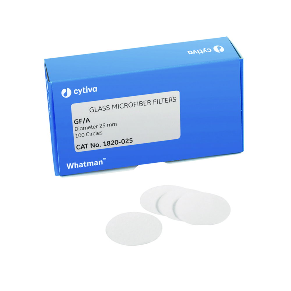 Glasfaser Filter Typ GF/A, Rundfilter