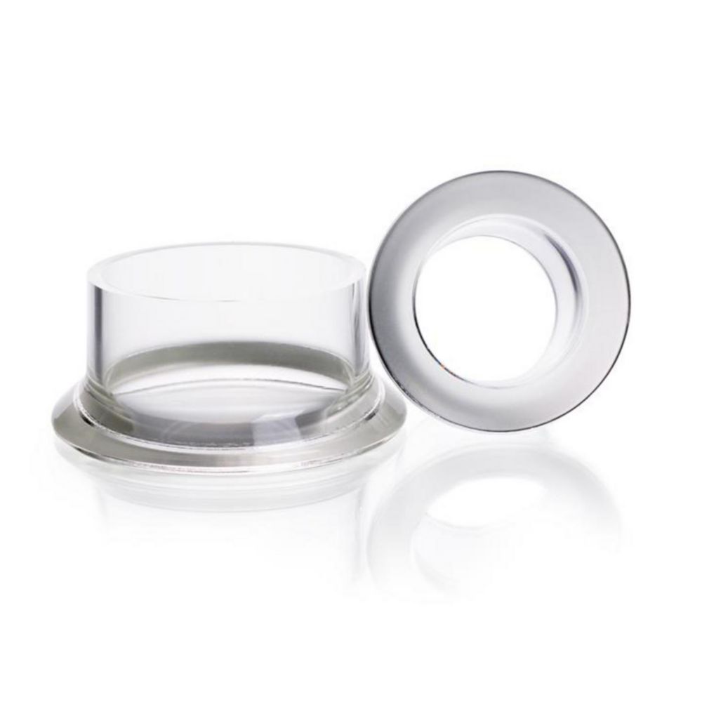 Planflansch geschliffen, DN 60 DURAN, ohne Nut