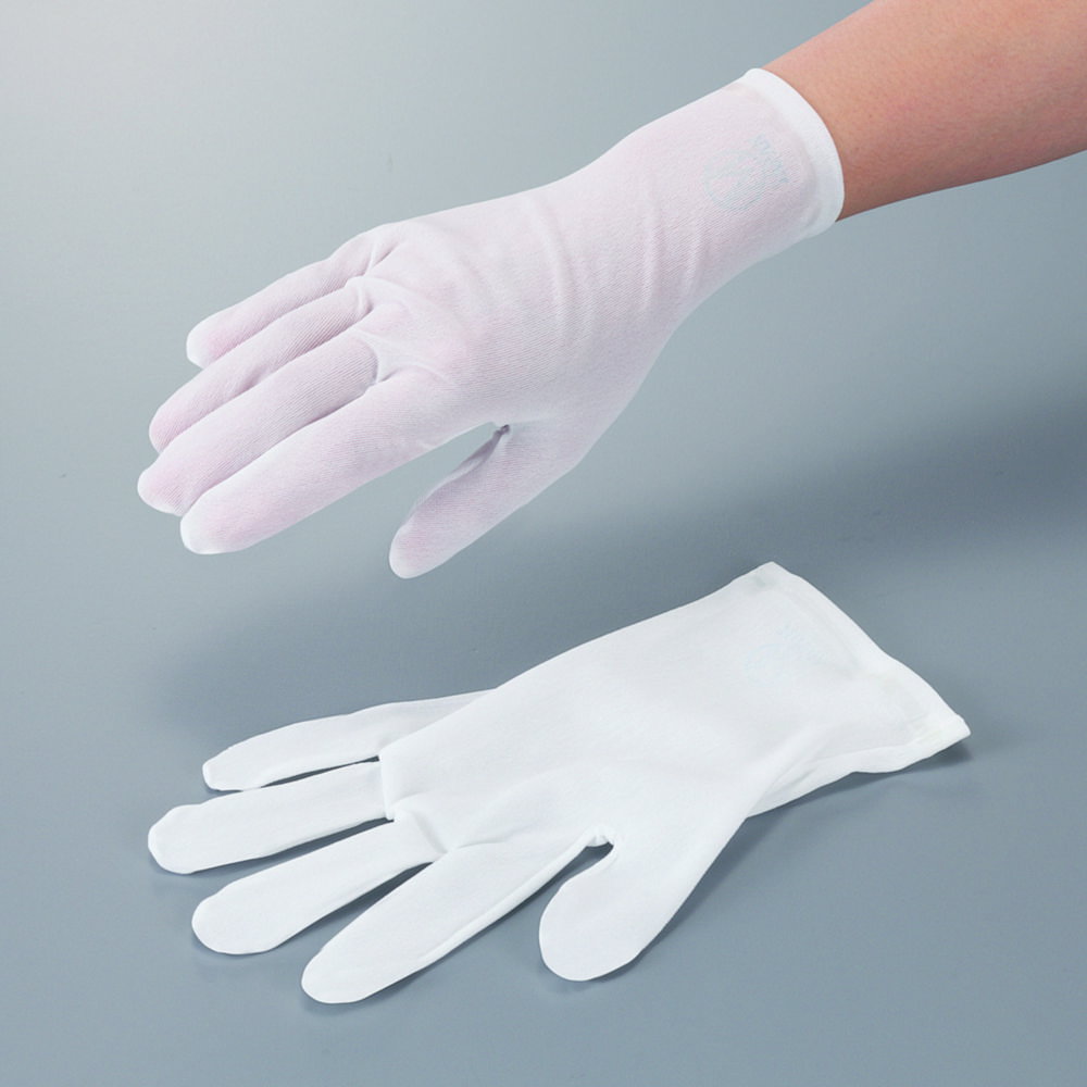 Unterziehhandschuhe ASPURE nahtlos, weiß, Polyester
