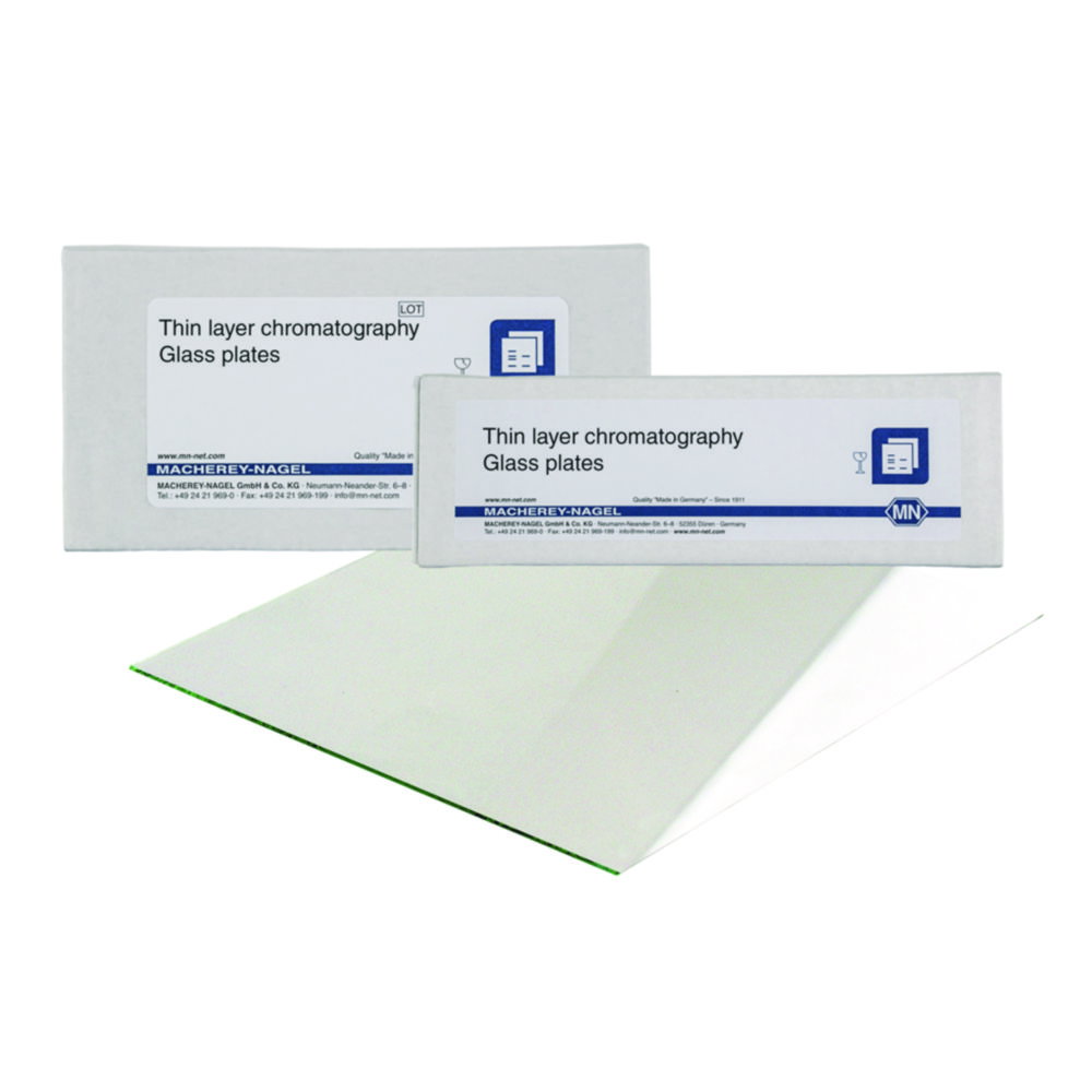 RP-18 W/UV 254 Octadecyl-modifizierte Nano-Kieselgelschichten für die HPTLC, Glas