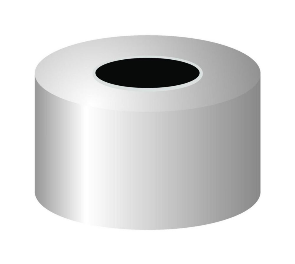 Alu-Bördelkappen N13, silber Loch, VE=100