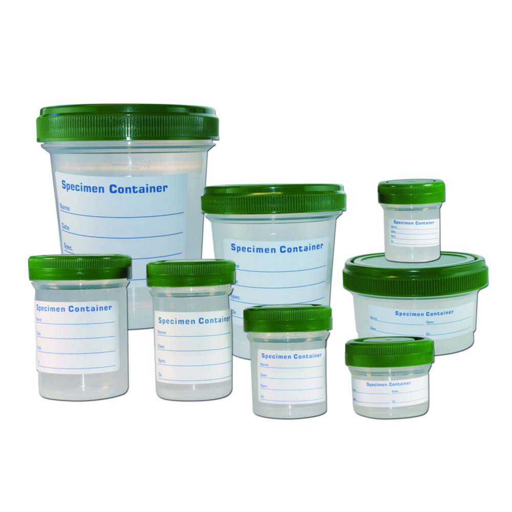 LLG-Probenbehälter, PP, Heavy Duty, mit Schraubverschluss, HDPE
