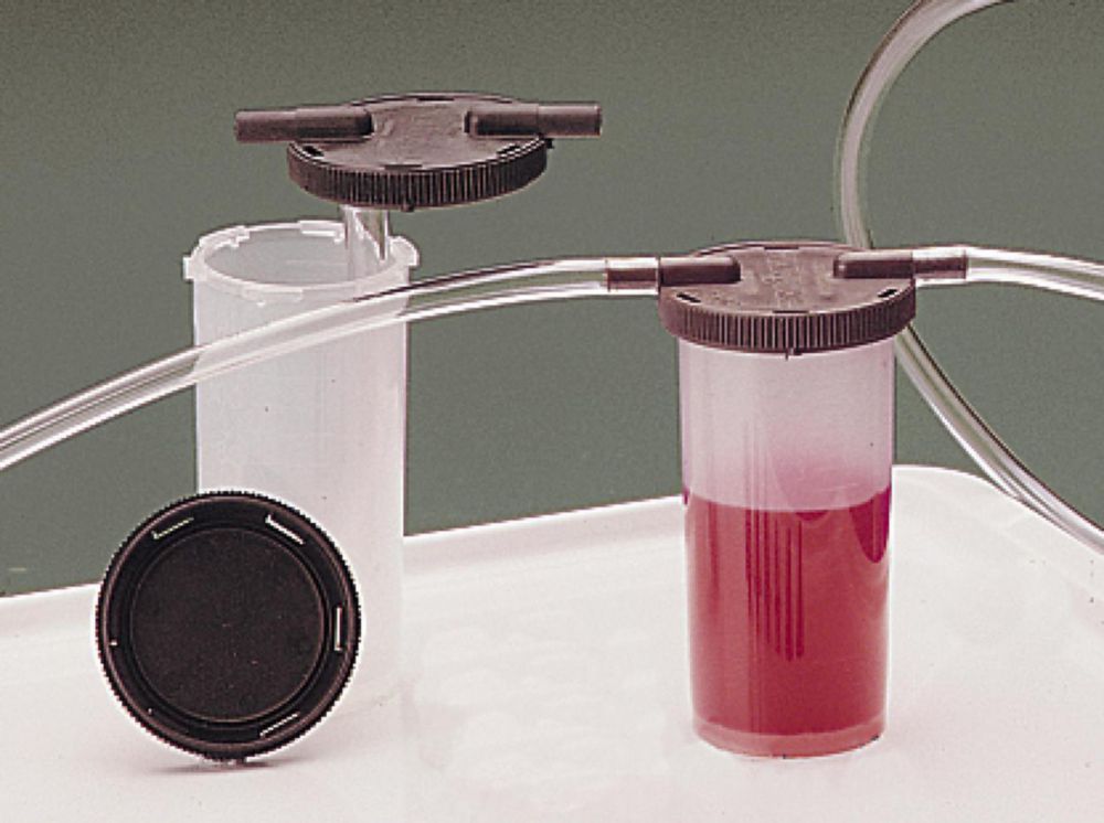 Abfüll-Set Schlauch und Sammelbehälter, PP für VacuMan