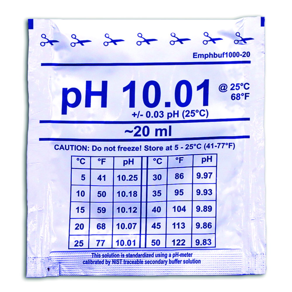 pH-Pufferlösungen, 25 °C