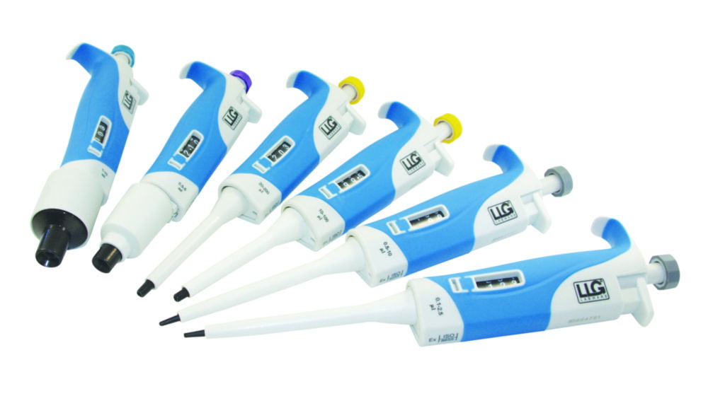 LLG-Einkanal-Mikroliterpipetten, fix