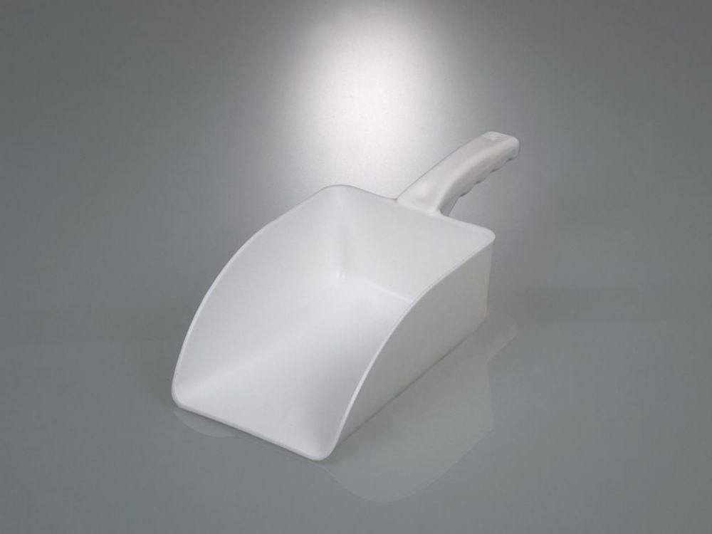 Füll-Schaufel 19x14 cm, weiß Gesamtlänge 31 cm, PP Lebensmittel