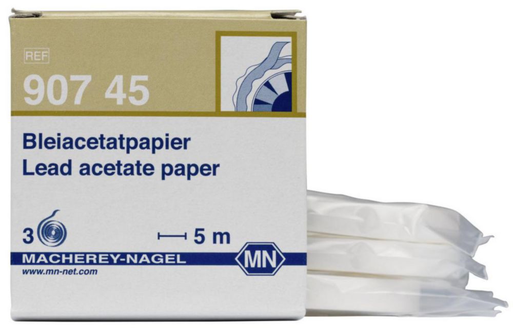 Testpapiere, Bleiacetat, Nachfüllpackung