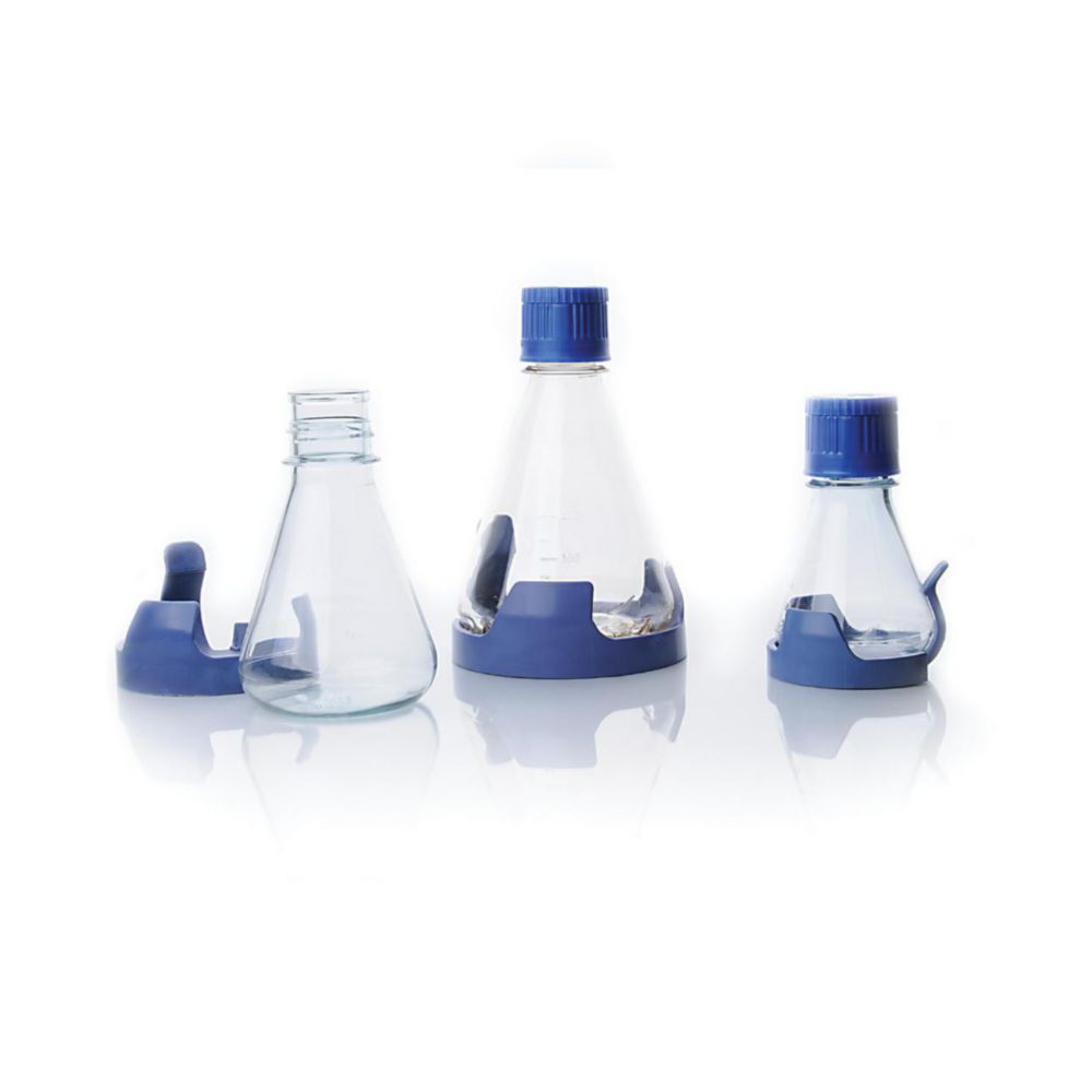 Schüttelkolben 125 ml, PC Schikanenboden, steril, mit DuoCap-Verschluss, VE=24  (WPFBC0125S)